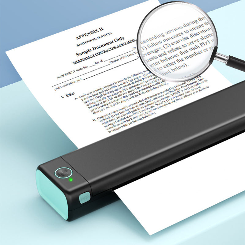 🖨️ D810 Kannettava Bluetooth-lämpötulostin – Täydellinen tatuointistudioille, toimistoille ja liikkuvaan tulostukseen 🔥📱