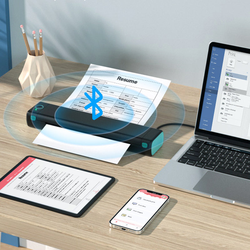🖨️ D810 Kannettava Bluetooth-lämpötulostin – Täydellinen tatuointistudioille, toimistoille ja liikkuvaan tulostukseen 🔥📱