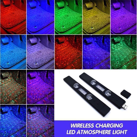 🔥Langaton Lataava LED-Ympäristövalo