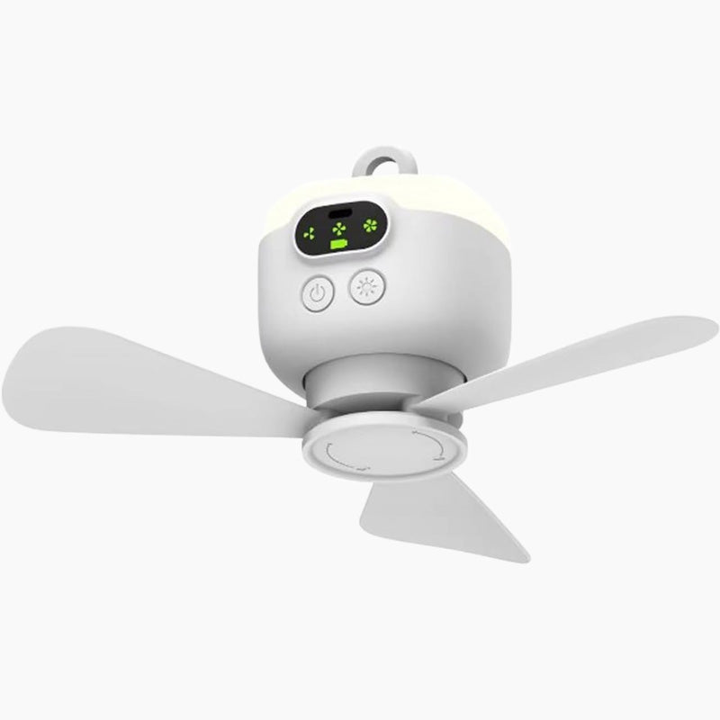 ⏰ Ajankohtainen tarjous: 60 % ALENNUS ladattavasta LED-katto tuulettimesta! 🌬️✨