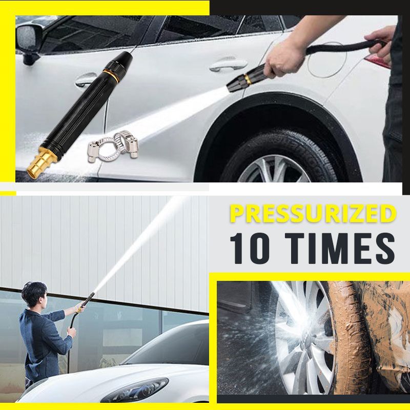 🚿50 % ALENNUS – Painepesuri autoihin ja puutarhaan! 💦🚗 10 kertaa tehokkaampi, 8 suihkutusasetusta ja erittäin kestävä metallirunko