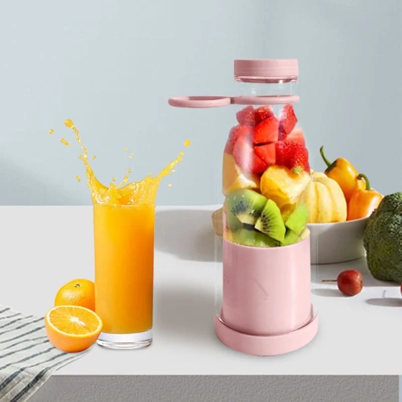 🥤🍊 Kannettavan mehustimen myydyin malli – tuoremehua milloin tahansa, USB-ladattava ja helppo puhdistaa ✨
