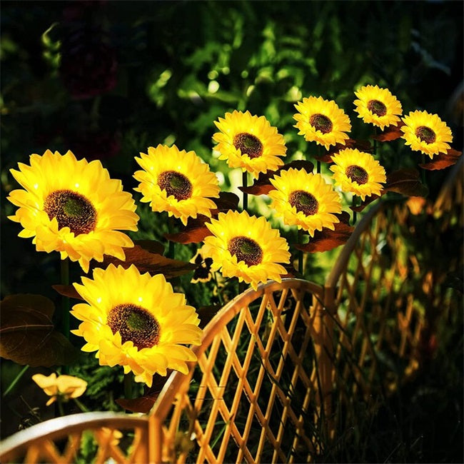 🌻 RAJOITETUN AJAN TARJOUS: 50 % ALENNUS! ✨ Auringonkukka-aurinkovalot – automaattinen päälle/pois-toiminto, 14 tunnin valaistus, IP65-vesitiivis ☀️