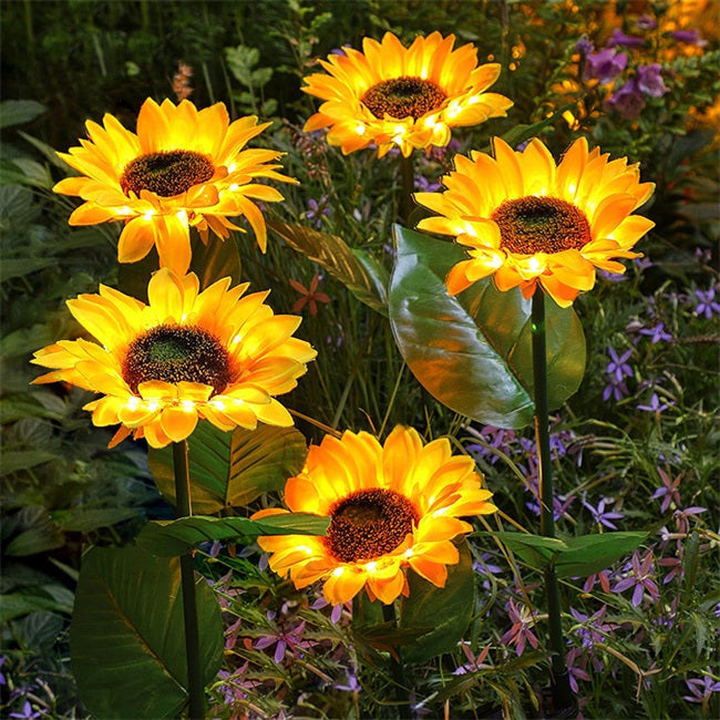 🌻 RAJOITETUN AJAN TARJOUS: 50 % ALENNUS! ✨ Auringonkukka-aurinkovalot – automaattinen päälle/pois-toiminto, 14 tunnin valaistus, IP65-vesitiivis ☀️
