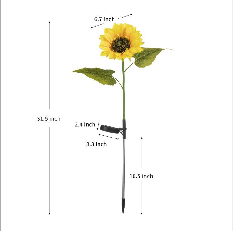 🌻 RAJOITETUN AJAN TARJOUS: 50 % ALENNUS! ✨ Auringonkukka-aurinkovalot – automaattinen päälle/pois-toiminto, 14 tunnin valaistus, IP65-vesitiivis ☀️