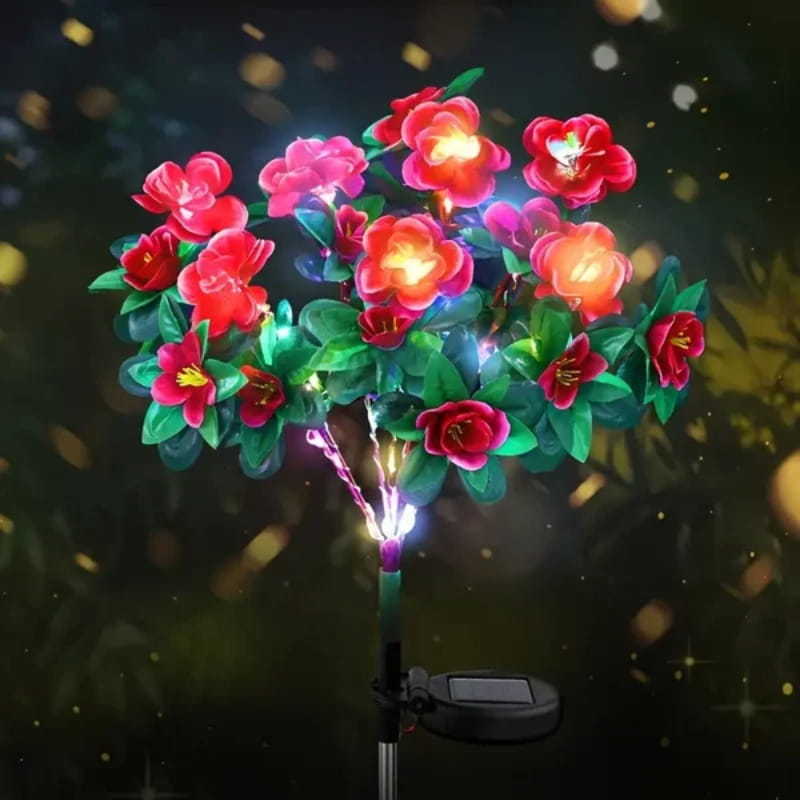 💐Limited-time 50% off⏰Simulation Azalea Flower Ground Stake Solar Light💐💡