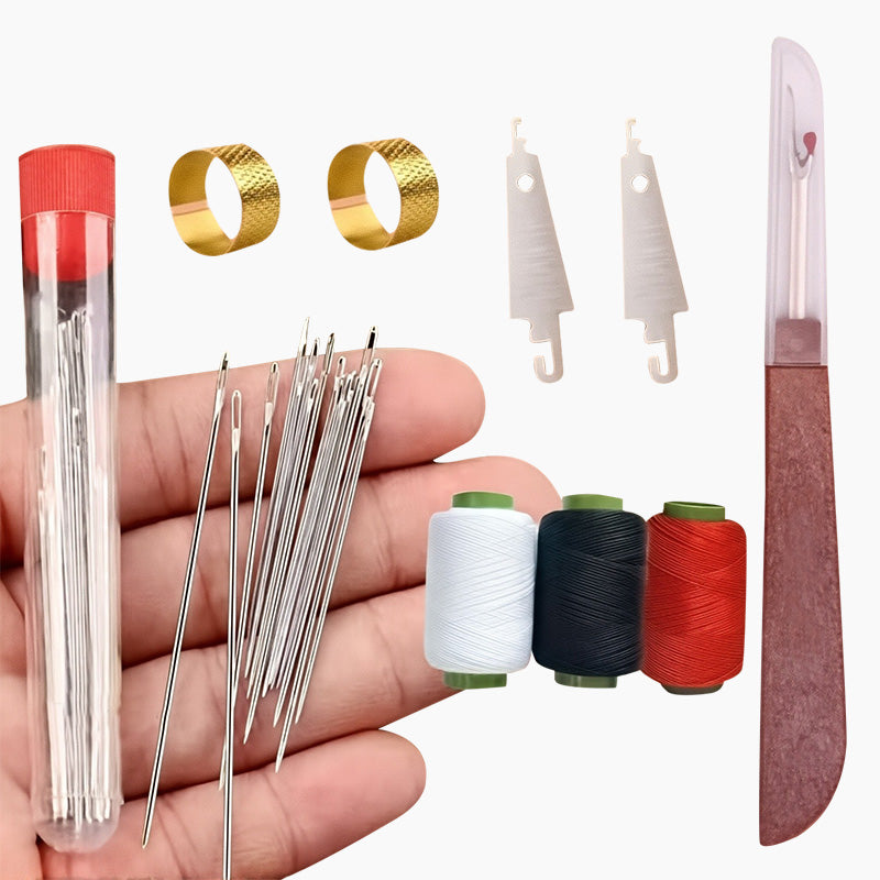 🧵37-osainen ompelutyökalusarja – kaikki mitä tarvitset luomiseen ja korjaamiseen tyylillä ✂️✨