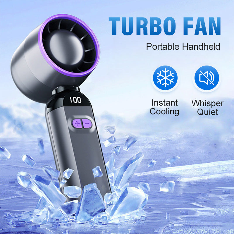 🔥 2025 Kuuma Tarjous 49% ALE🔥Kädessä pidettävä kannettava Turbo-tuulettin