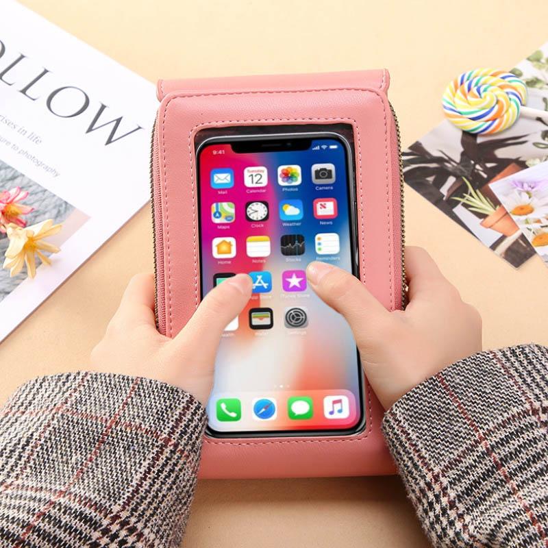 🔥Hot Sale 50% OFF -🎁Women's Touch Screen Mobile Phone Messenger bag🤩