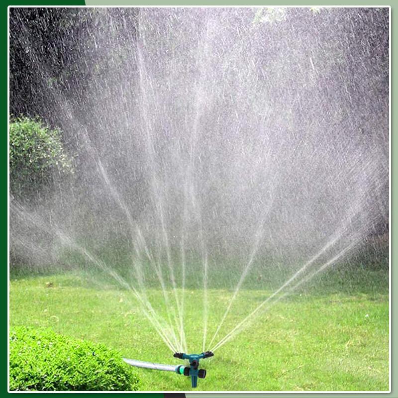 ⏳Ajankohtainen 50 %:n alennus⏰360 astetta kääntyvä puutarhasadetin⛲💦
