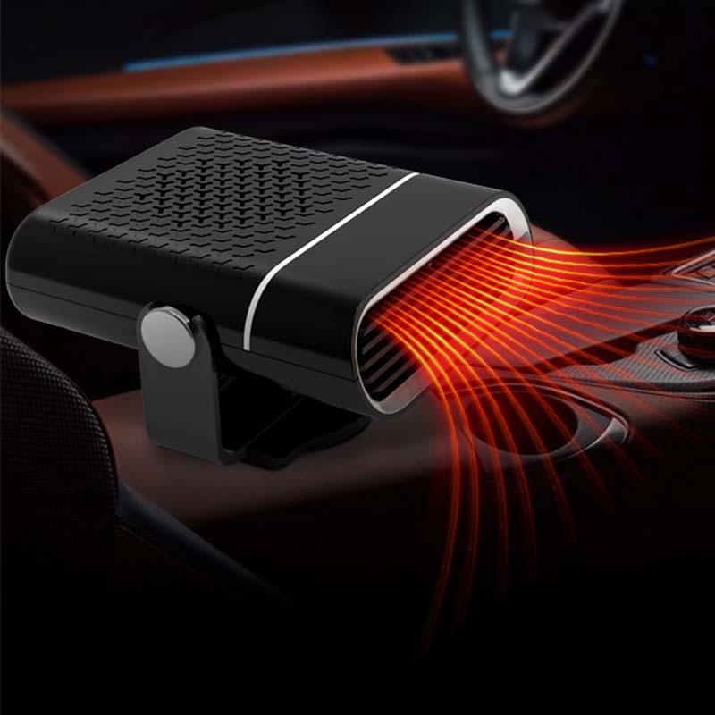 📢📢 50 % ALENNUS! 🚗 2-in-1 kannettava autolämmitin, jossa 360° kääntötoiminto