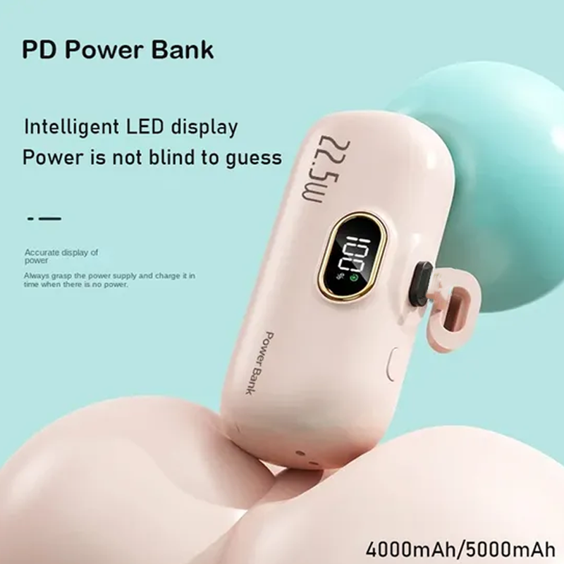 🔋 54%  ALENNUS! 📱 Mini-varavirtalähde 5000 mAh – Kannettava, pikalataus ja täydellinen matkakumppani ✨