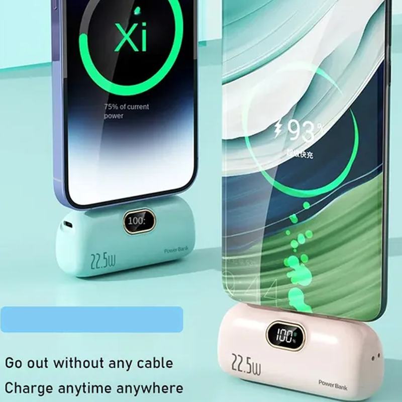 🔋 54%  ALENNUS! 📱 Mini-varavirtalähde 5000 mAh – Kannettava, pikalataus ja täydellinen matkakumppani ✨