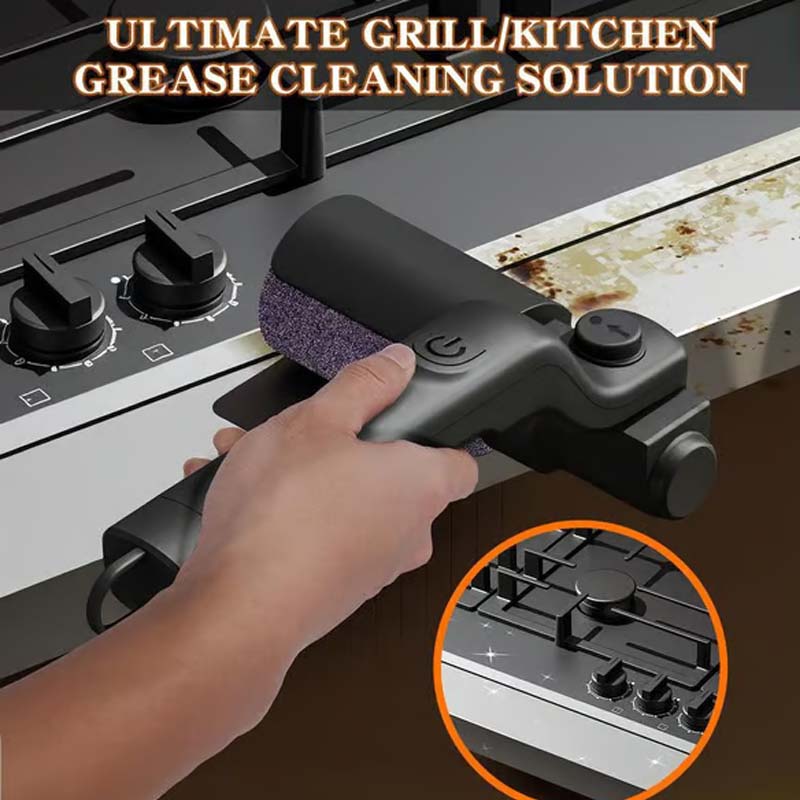 ✨🔥 SÄHKÖINEN GRILLIN PUHDISTUSHARJA – HELPPO PUHDISTUS, TÄYDELLISET GRILLI-TULOKSET! ✨🔥