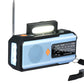 Aurinkokäyttöinen käsikäyttöinen hätäradio