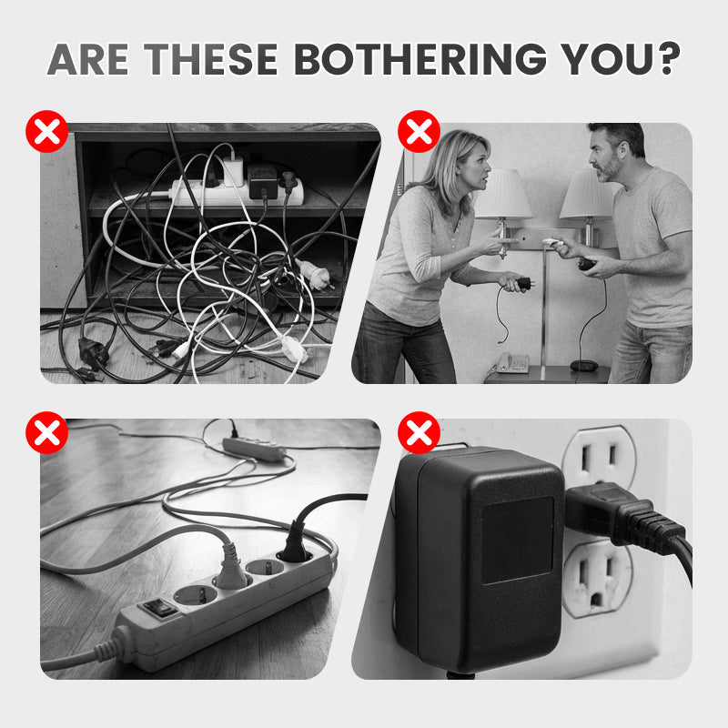 🔥Älykäs pistorasia USB-porteill