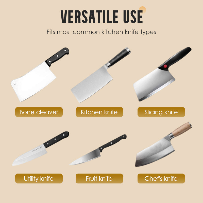 🔪Automaattinen veitsen teroitin keittiöön – Salamannopea, turvallinen ja superterävä!✨
