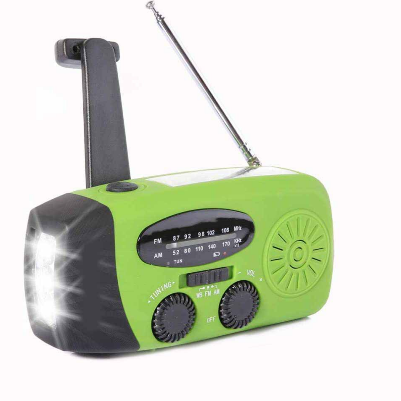🔥Monitoiminen kannettava hätäradio, aurinkokäyttöine