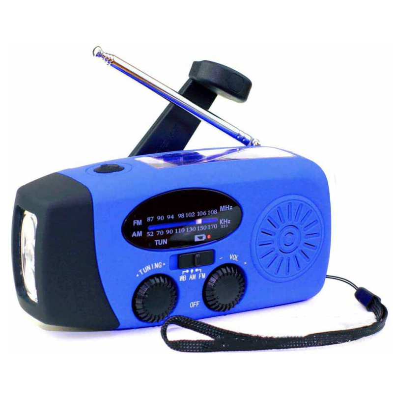 🔥Monitoiminen kannettava hätäradio, aurinkokäyttöine