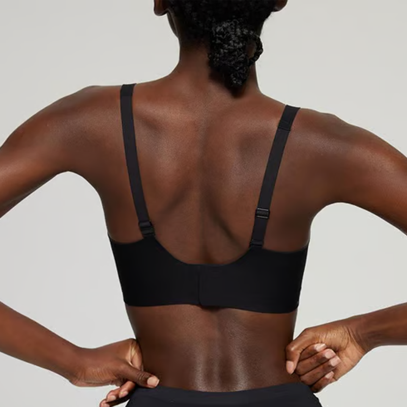 🍃 Kesäkuumaa alea -50% ⏰ Deep V -syväkaula push-up -rintaliivit ilman lankaa, saumaton hyytelörintaliivit