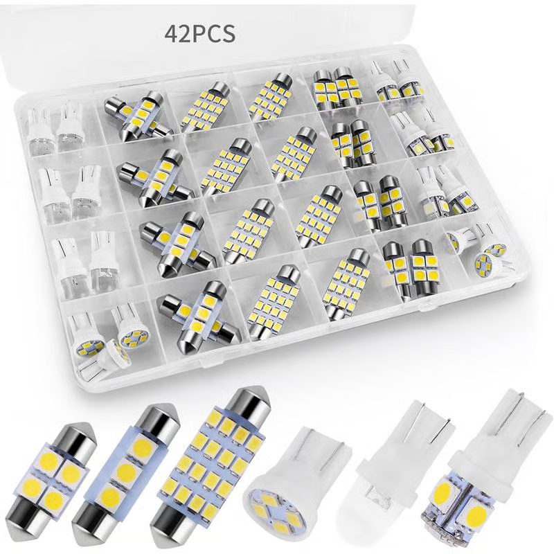 🌞Kevään herääminen: 50 % alennus!💡42-osainen erittäin kirkas LED-auton sisävalaistussarja – Plug & Play -päivitys autollesi ✨