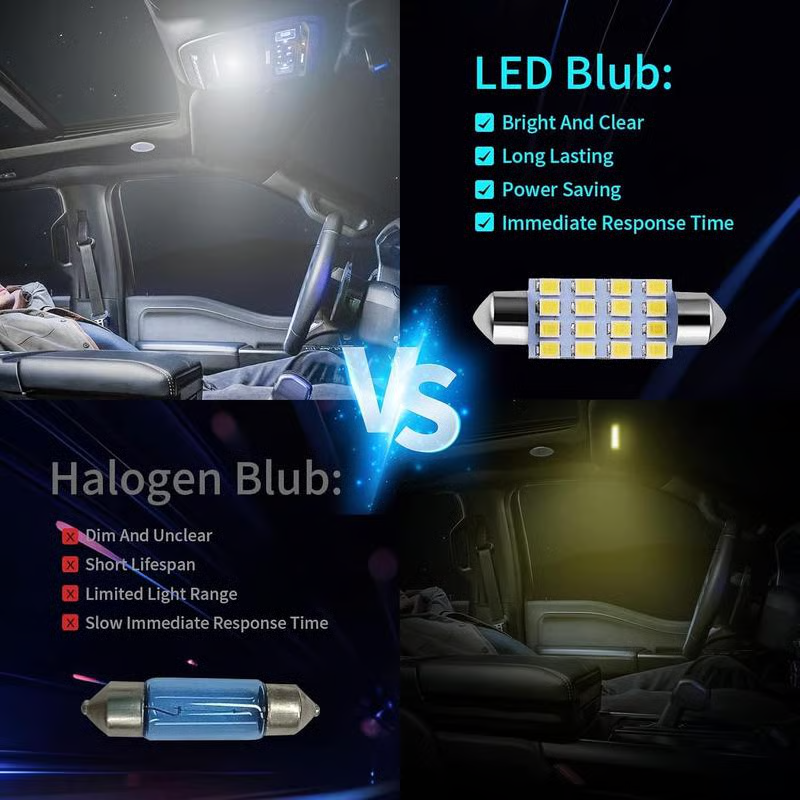 🌞Kevään herääminen: 50 % alennus!💡42-osainen erittäin kirkas LED-auton sisävalaistussarja – Plug & Play -päivitys autollesi ✨