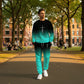💎 60 % ALENNUS! 💎 Miesten Gradient Crewneck -verkkarit – pehmeät, hengittävät ja kevyet kuntosalille tai vapaa-aikaan 🌈👕