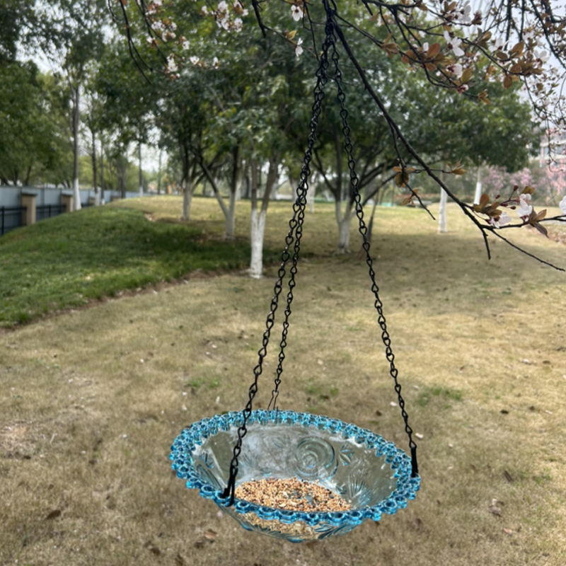 🐦 50 % ALENNUS! ⏳ Vintage-tyylinen riippuva ruokinta- ja juottopaikka – 2-in-1-malli, säänkestävä ja täydellinen puutarhaan 🌿