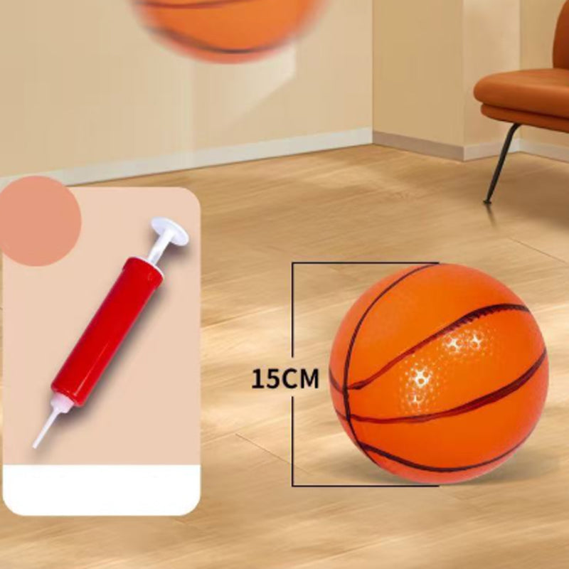 ⏰ -50% ALENNUS NYT! ⛹️ Nopea toimitus 🚚💨 Lasten sisäkori-pallopeli 4 pallolla 🏀