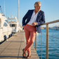 Miesten rennot, joustavat, kapenevat slim fit -housut