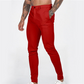 Miesten rennot, joustavat, kapenevat slim fit -housut
