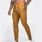 Miesten rennot, joustavat, kapenevat slim fit -housut
