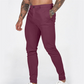 Miesten rennot, joustavat, kapenevat slim fit -housut