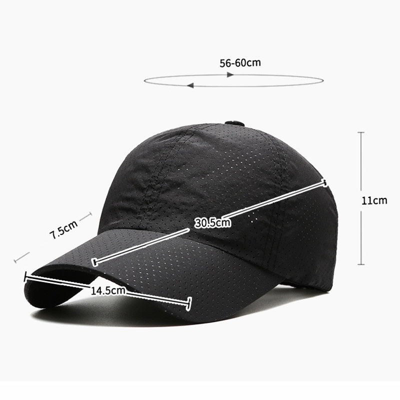 🧢 50 % ALENNUS! ⚾ Tyylikäs verkkokangasinen baseball-lippis – Hengittävä, säädettävä ja täydellinen urheiluun ja jokapäiväiseen käyttöön ☀️