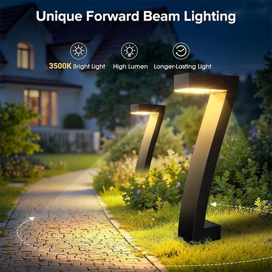 ⏳Rajoitettu 50 %:n alennus⏰Luovat, vedenpitävät aurinkokäyttöiset polkuvalot🏡💡