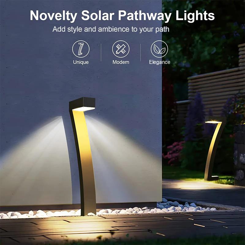 ⏳Rajoitettu 50 %:n alennus⏰Luovat, vedenpitävät aurinkokäyttöiset polkuvalot🏡💡