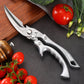 ✂️ Monikäyttöiset, kestävät keittiösakset – leikkaa, katkaise, murskaa – yksi työkalu hoitaa kaiken! 🦴🔪