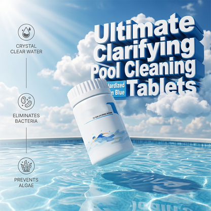 Crystal Clear -uima-altaan puhdistustabletit