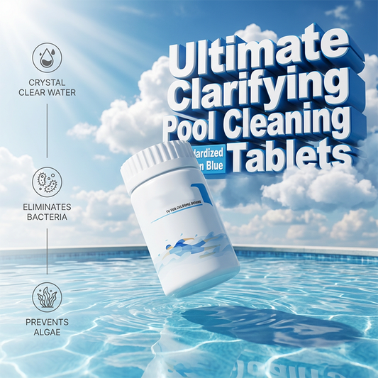 Crystal Clear -uima-altaan puhdistustabletit