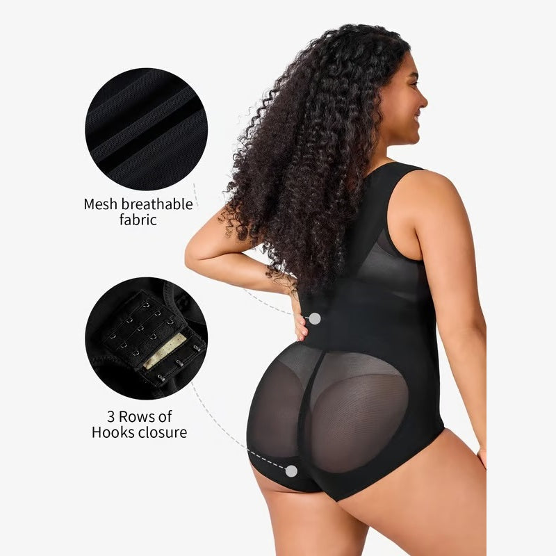 High-Waist Shape-wear Bodysuit