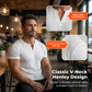 🔥 50 % ALENNUS 💥 Myydyin tuote 👕 Yksivärinen slim fit -mallinen Henley-paita miehille – korkealaatuinen, moderni ja täydellisesti istuva ✨