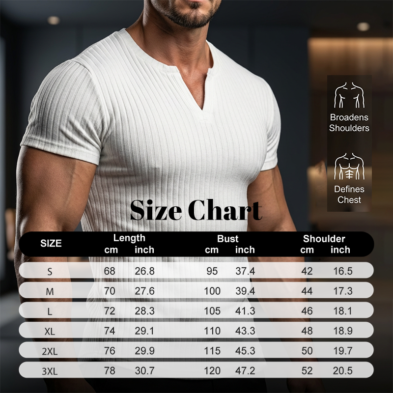 🔥 50 % ALENNUS 💥 Myydyin tuote 👕 Yksivärinen slim fit -mallinen Henley-paita miehille – korkealaatuinen, moderni ja täydellisesti istuva ✨