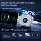 🌞⚡ 50 %:N PIKATARJOUS! 140 W:n pikalaturi, jossa on tekoälypohjainen automaattinen sammutustoiminto – USB-C PD 3.1, älykäs ylikuumenemissuoja, merkkivalo, yhteensopiva iPhoneen, MacBookiin ja tableteihin 🔋
