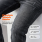 Miesten repeytyneet joustavat skinny-farkut