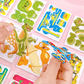 🦖 50 % ALENNUS! 🧩 OPETTAVA 3D-PALAPELI – 50-osainen pakkaus, jossa on värikkäitä dinosauruksia; kehittää luovuutta ja avaruudellista ajattelua 4-vuotiaille ja sitä vanhemmille 🎨✨