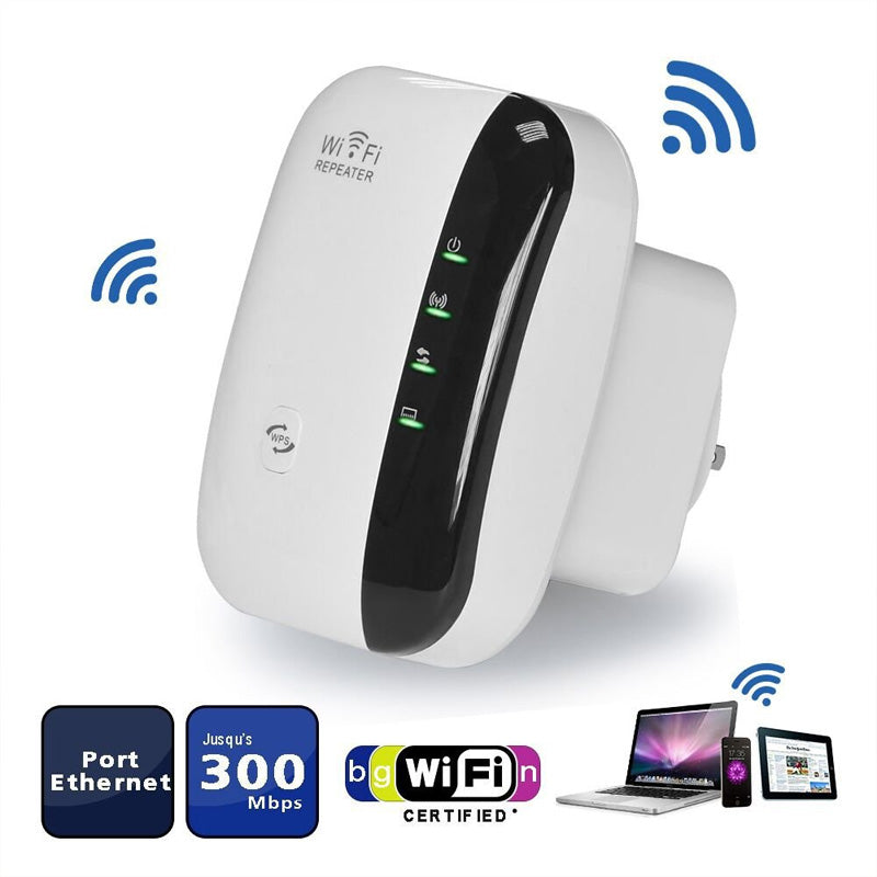 Wi-Fi-toistin ja signaalivahvistin, nopeus 300 Mb/s