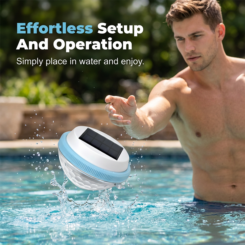 🏊‍♂️☀️ LED-aurinkokäyttöinen kelluva uima-allasvalo – väri vaihtuu, automaattinen päälle/pois-toiminto, vedenkestävä. Sopii erinomaisesti uima-altaalle, lampiin tai kylpylään – luo taianomaisen iltatunnelman! 💡🌙✨