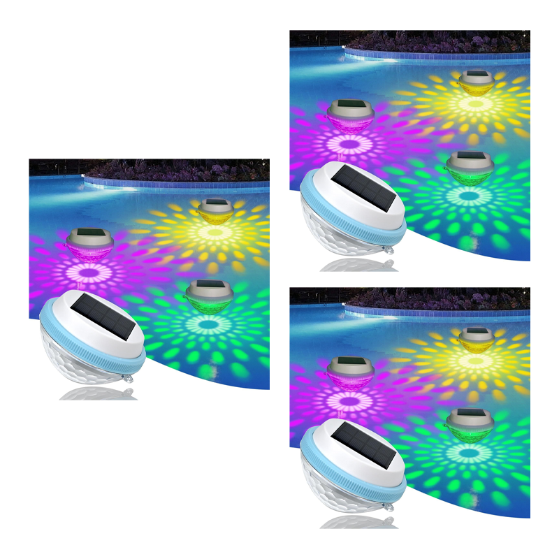🏊‍♂️☀️ LED-aurinkokäyttöinen kelluva uima-allasvalo – väri vaihtuu, automaattinen päälle/pois-toiminto, vedenkestävä. Sopii erinomaisesti uima-altaalle, lampiin tai kylpylään – luo taianomaisen iltatunnelman! 💡🌙✨