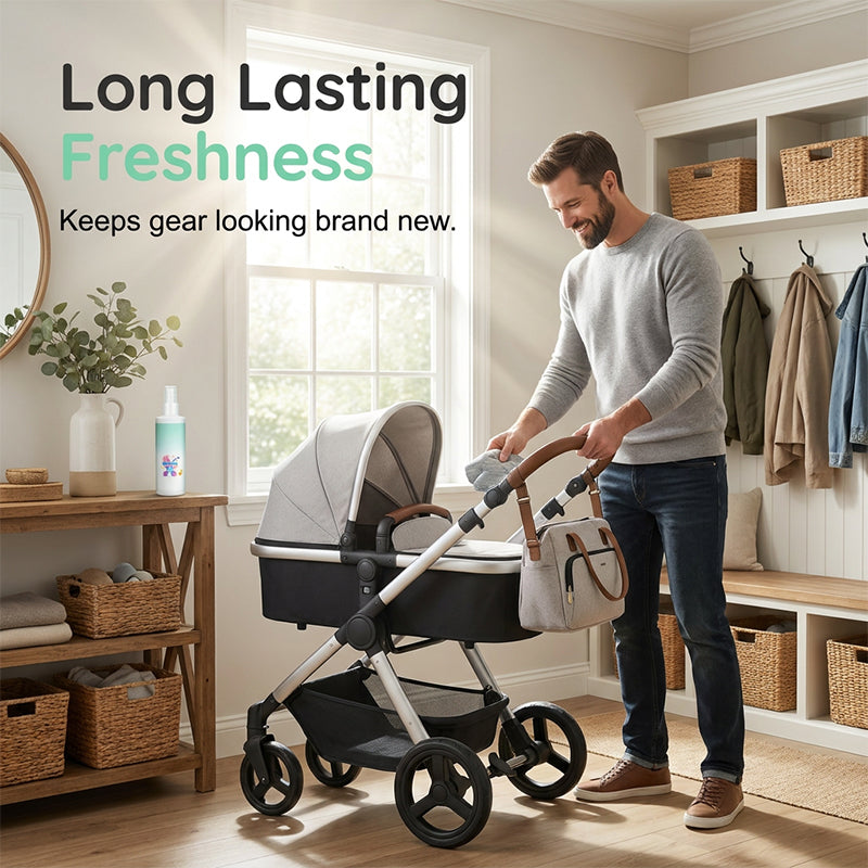 🥳2026:N SUOSITUIN TUOTE🥳💞YLI 50 000 KAPPALETTA MYYTY!🍼🦠 50 % ALENNUS! Homeenpoistoaine vauvan tarvikkeille – Vaikuttaa heti, turvallinen kankaille. Ei tarvitse hankailla, riittää kun suihkutat ja pyyhit. Suojaa pikkuista! ✨👶