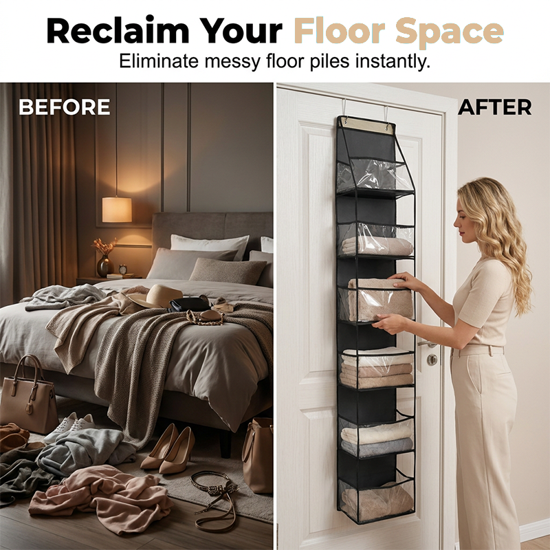 Space-Saving Over-Door Organizer